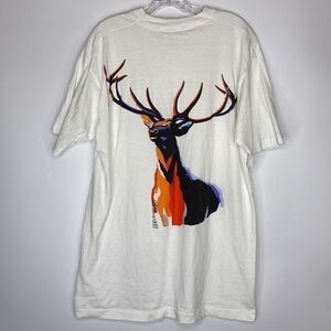 Vintage Fruit Of The Loom Almighty Buck Single Stitch Tshirt XL